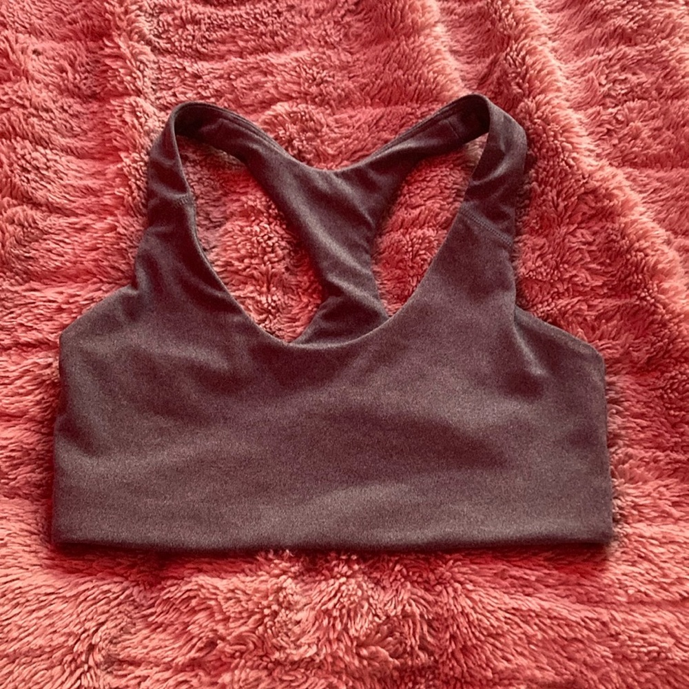 Old navy grey sports bra